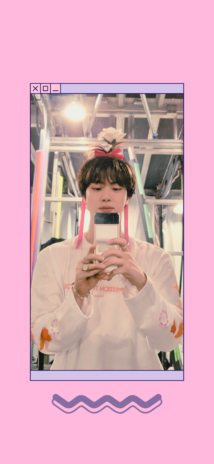 Special Set Of Wallpapers Celebrating Jin's Birthday.