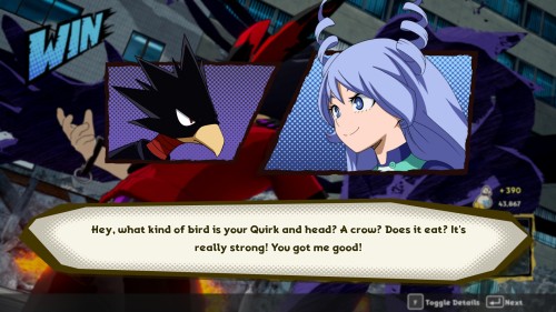 Tokoyami's Interactions With Other Students (all Scenarios)