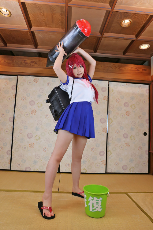 Porn Pics Higurashi Rin(i-168 - KanColle) 1 More Cosplay