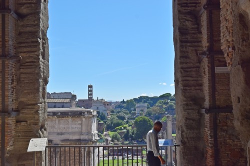 wonderful view from the capitoline museums