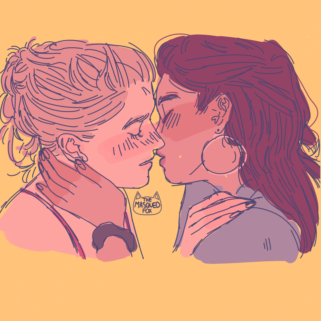 themasquedfox:tender touches