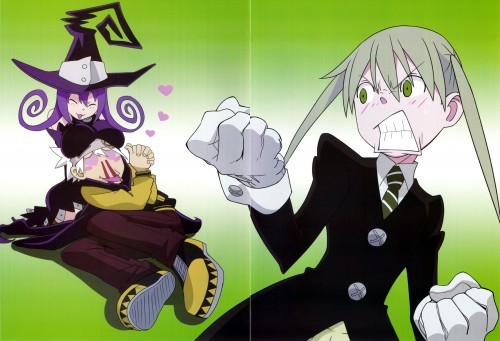 benkazuto:  Soul cheating on Maka for Blair