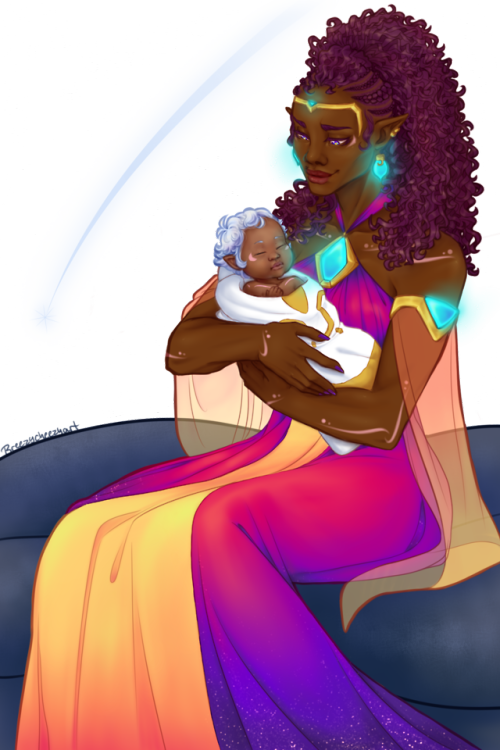 breezycheezyart: HAPPY MOTHER’S DAY!Bruuuuh, I’ve been meaning to redesign Allura’