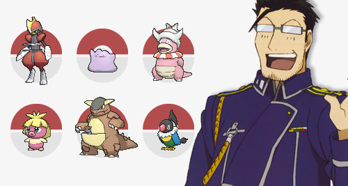 toasty-coconut:  Fullmetal Alchemist Characters + Pokemon(Edward, Alphonse, Winry,