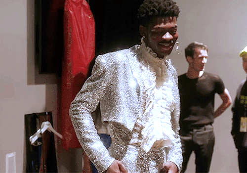 twelves: Lil Nas X’s Prince inspired outfit for the VMAs @lilnasx: lil prince x