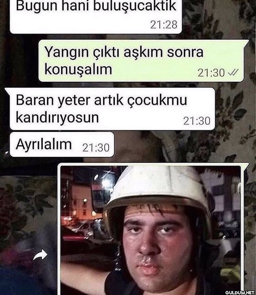 Bugun hani buluşucaktik...