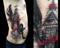 Fuckyeahtattoos:  Light House Tattoo Done By Santa Perpetua At Black Sails Tattoo