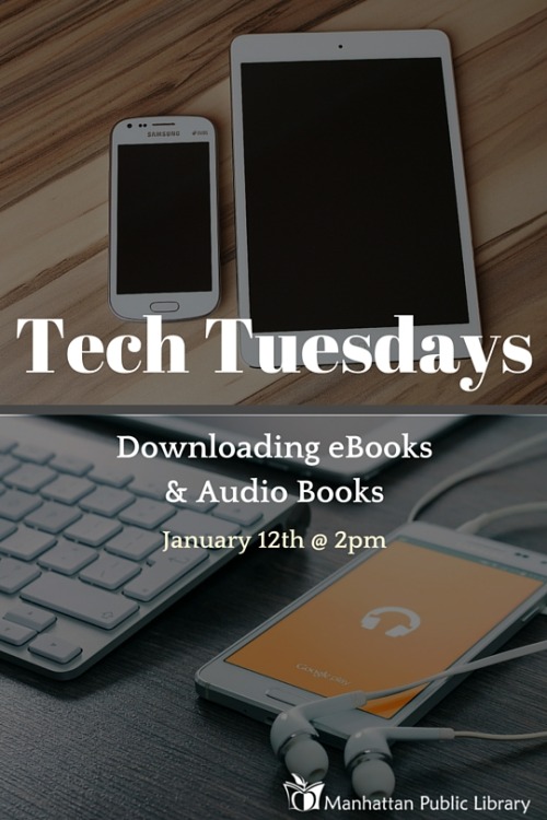 Today at 2pm we’re holding a class on how to access eBooks and audio books with tablets and ot