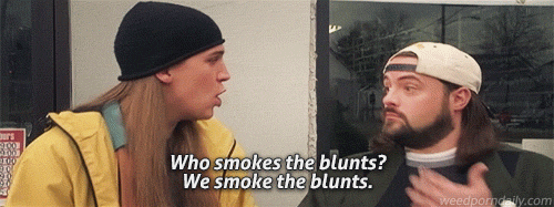 david-own-world:  Jay and Silent Bob - Classic - Jason Mewes and Kevin Smith