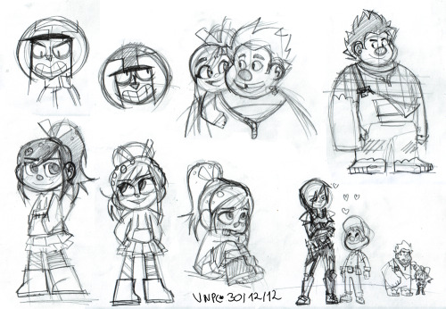 kittyxartist:Have some WIR doodles? Trying to figure out some characters.