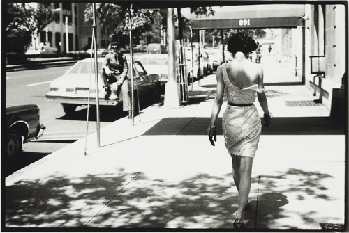 Wendy Whitelaw on Park Avenue, New York, 1981Arthur Elgort (American; b. 1940)Gelatin silver print