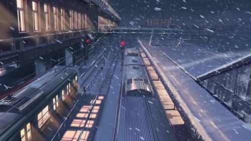 wednesdaydreams:faceless + spaces in 5 Centimeters Per Second/ 秒速5センチメートル (2007), dir. Makoto Shinka