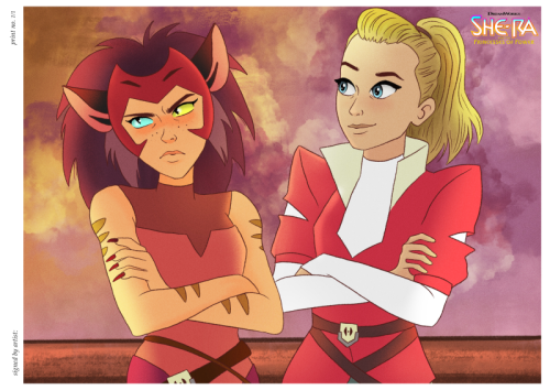 starlightscape: I commissioned @cvleart to create this beautiful Catradora piece for my wife&rs