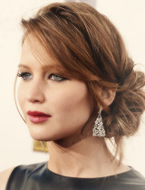 gwenstacys:Favorite Jennifer Lawrence award season hair moments