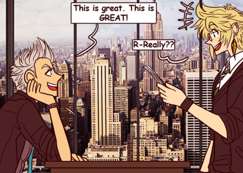 destiny-islanders:  I see your JJJ!Ardyn and raise you a JJJ!Dino. Poor Spidey-Prompto just can’t catch a break.