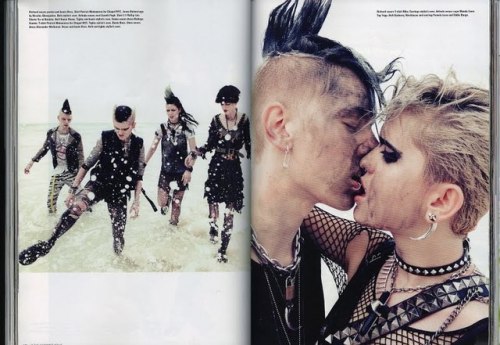 avant-gardefashionpunk: The Hedonist Issue -  i-D magazine, 2011