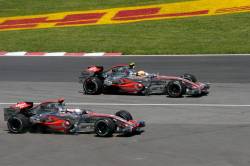 formula1history:  Hamilton and Alonso-McLaren