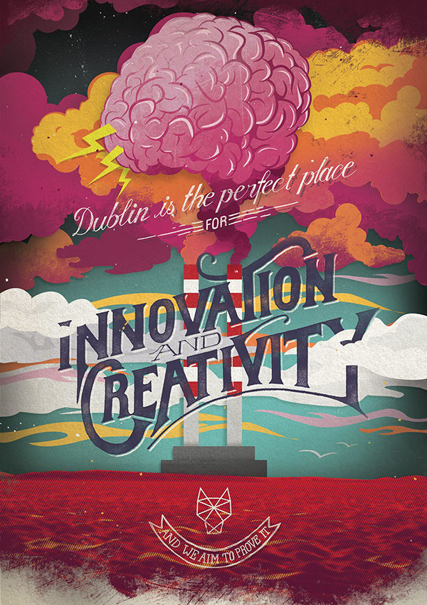 betype:
“ Huskies Innovation and Creativity poster by Chris Flynn
”