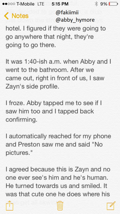 zaynstronaut:anna-wa:A fan’s story about meeting Zayn. (x / x)if you are skepty, here’s footag