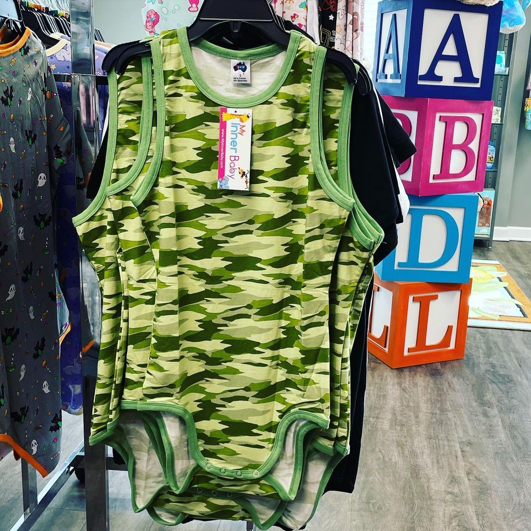 My Inner Baby — Camo Onesies available in limited sizes from...