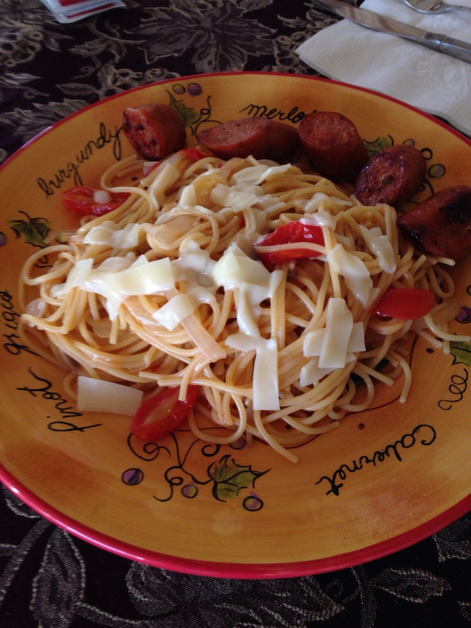 Mother&rsquo;s Dat one-pot pastaaaaaaaa. It came out delicious :3