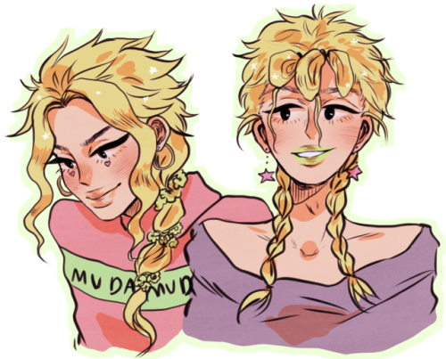 tbh what is giornos hair?