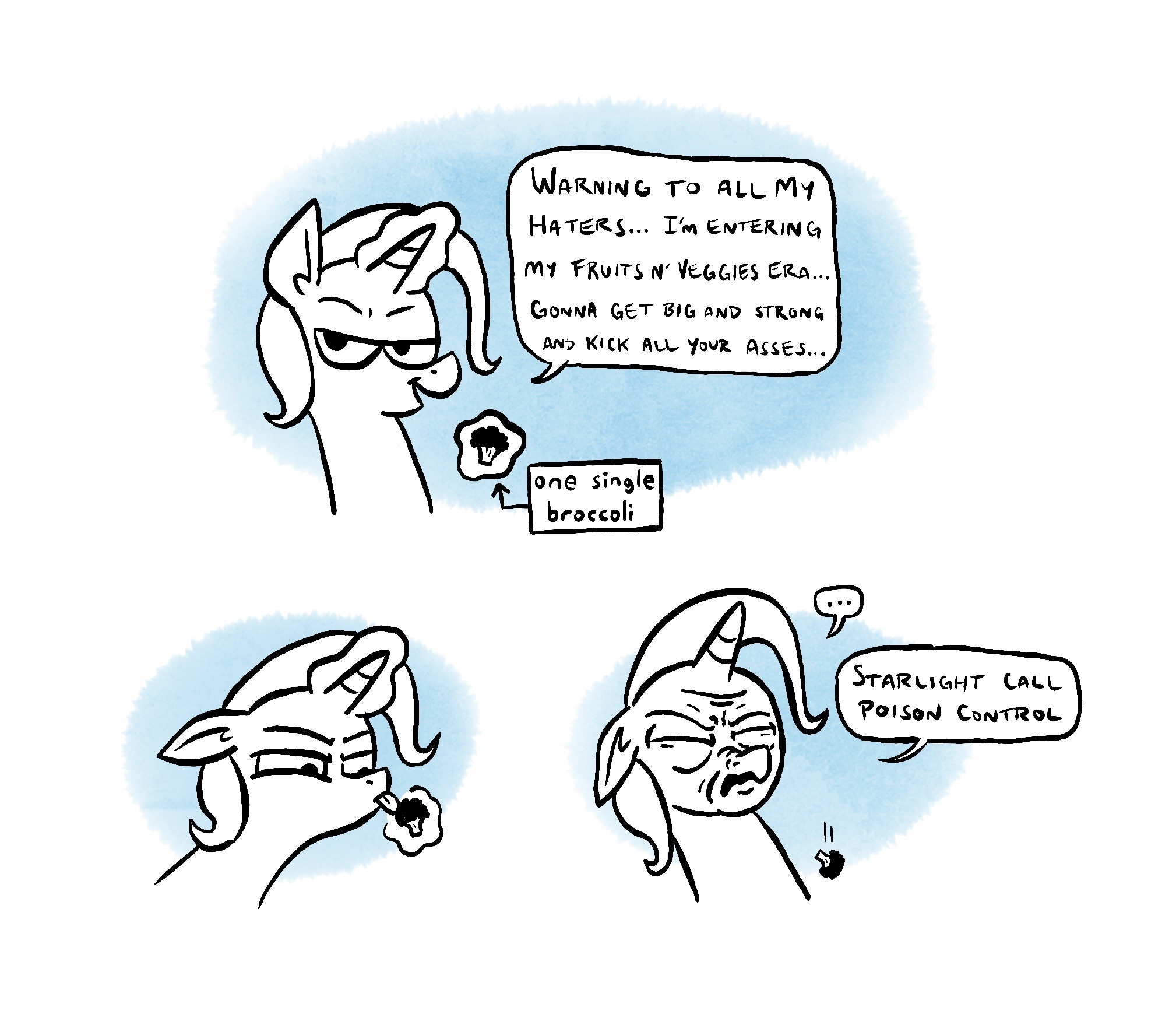 horsewizardart:ALTwatch out haters (inspired by Ruby)