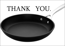 yummishu:  I would pay  tributo to a special frying pan.Save our beloved AsamiTHANK YOU  I just laughed so loudly omg