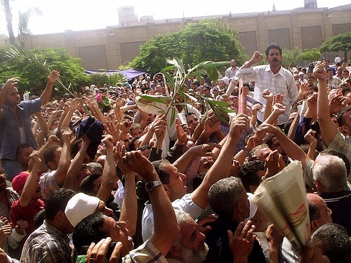 workingclasshistory:On this day, 29 September 2007, tens of thousands of textile workers in Ghazl el