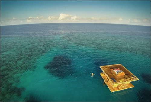 congenitaldisease:Imagine sleeping while floating in the middle of the ocean - well now you can! The