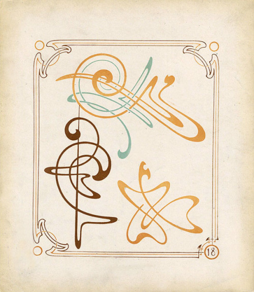 Alphonse Mucha pattern books 1900s— including Combinaisons Ornementales (Ornamental Combinations) pr
