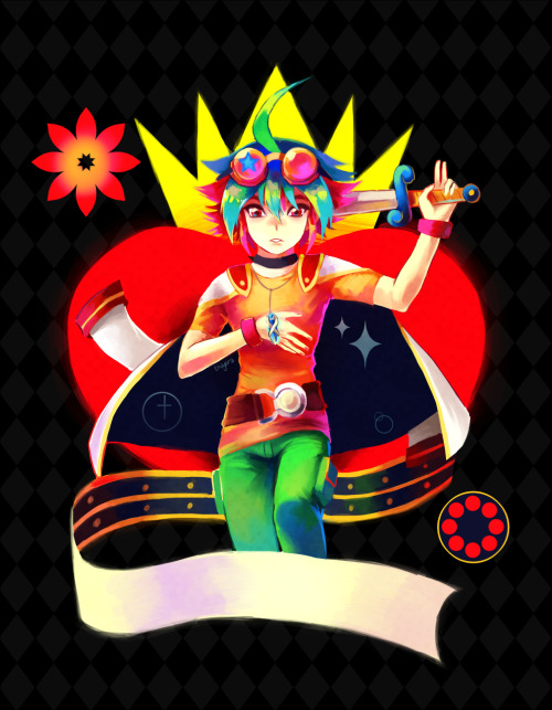 thayoqu:My friends and I agreed that Yuya would be the King of Hearts, Yuto as Spades, Yugo as clubs