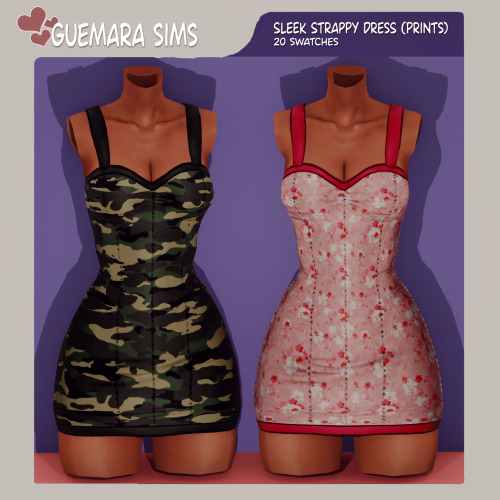 Introducing The "Sleek Strappy Dress" For Sims 4! Get Ready To Turnheads With This Stunning And Figure-hugging