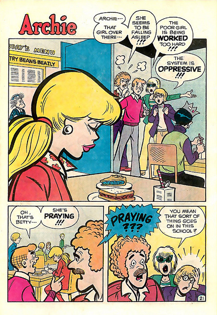 1970&rsquo;s &hellip; Archie gets religion! by x-ray delta one on Flickr.