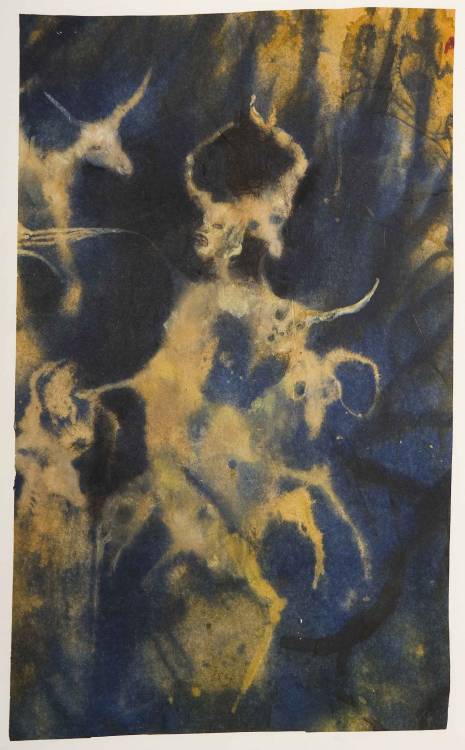 cavinmorrisgallery: Christine SefoloshaArbe Fantome (Phantom Tree), 2005Ink on rice paper26 x 15 in