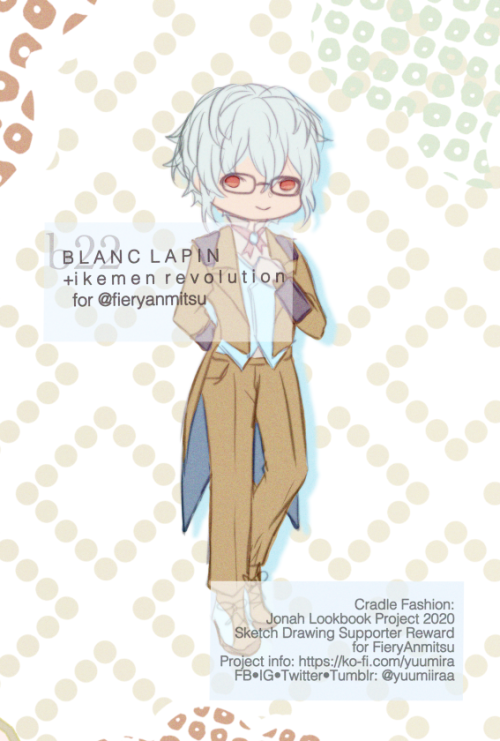 Blanc Lapin - Ikemen Revolution ✨For @fieryanmitsu! Thank you so much for your patience and support 