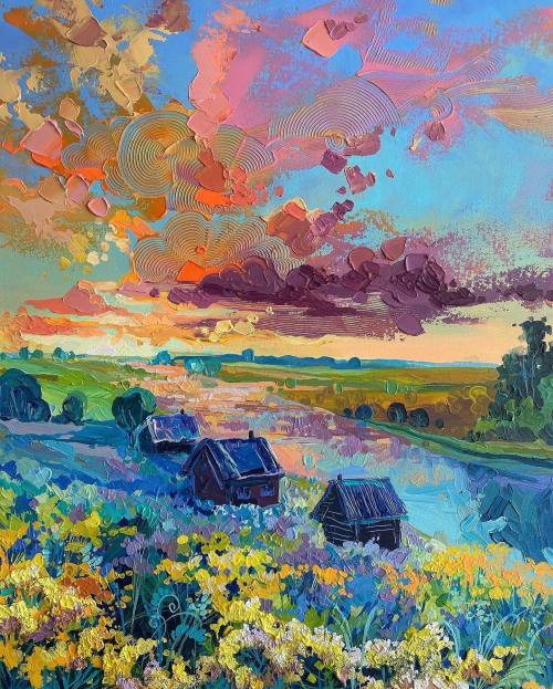 Your Art Is Breathtaking And Gorgeous. I Can’t Stop Looking At The Movement And The Vibrant Colours