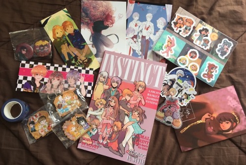 lilbeehive: My copy of Instinct arrived!!!! Everything looks so beautiful and is so wonderfully pack