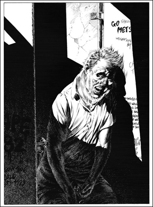 brianmichaelbendis:  Bernie Wrightson ~ Stephen King’s “the Stand” Portfolio. This is part 1 of 2.