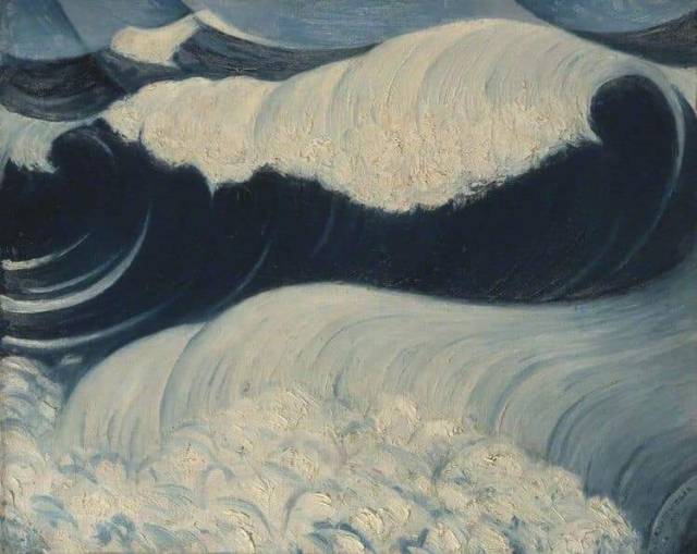 ymutate:Christopher Nevinson&rsquo;s &lsquo;The Blue Wave,&rsquo; (1917)