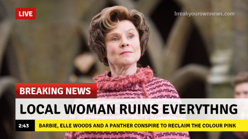 imaginesharrypotter: Harry Potter + Breaking News Insp. (⚡)