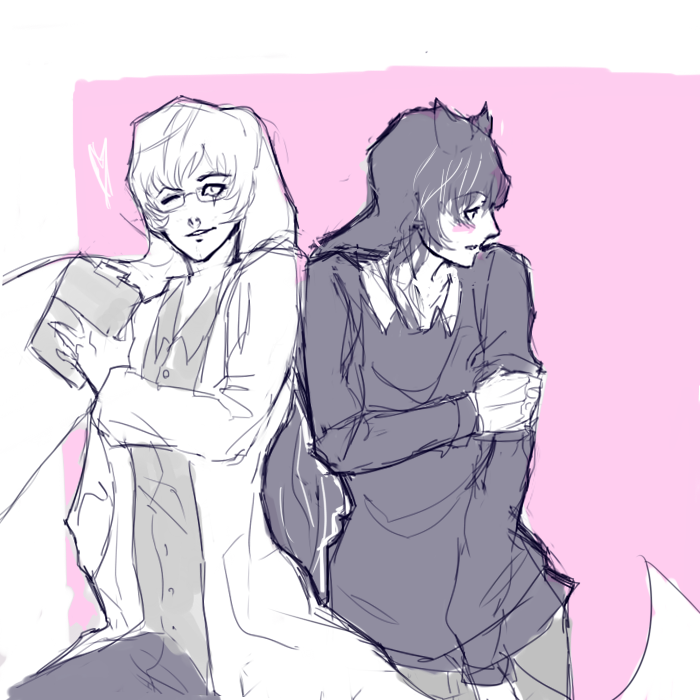 hanasaku-shijin:kinda late but i rly enjoyed that last monochrome fic pls take this