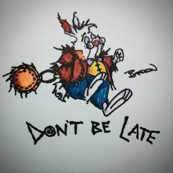 brandonmcgill:  “Don’t Be Late”Artist: