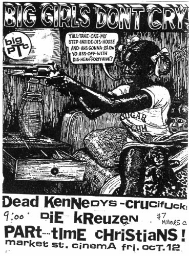 Dead Kennedys, Crucifucks, Die Kreuzen &amp; Part-time Christians @ Market St. Cinema in San Fra