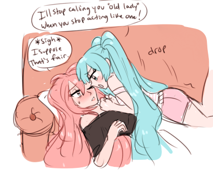 miku has to do this like, once a week