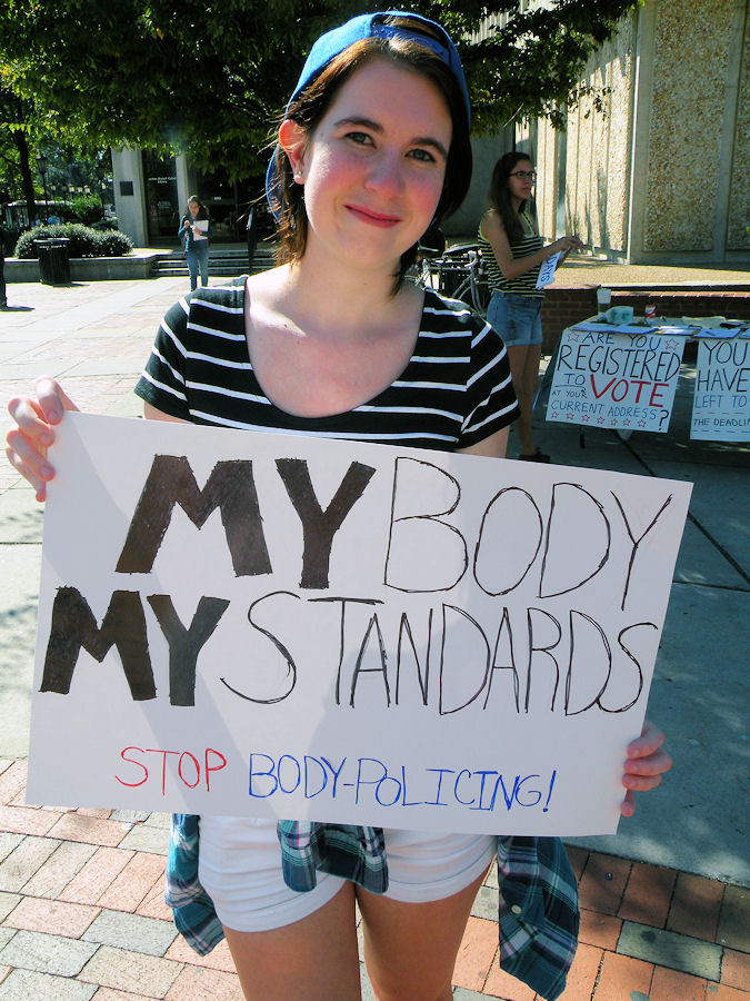 frenchshrimp:  ashleighthelion:  *~Free Figure Revolution’s Body Posi Rally at