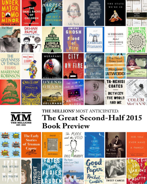 millionsmillions:Get your reading lists ready, everyone. Our Second-Half Book Preview is here.I also