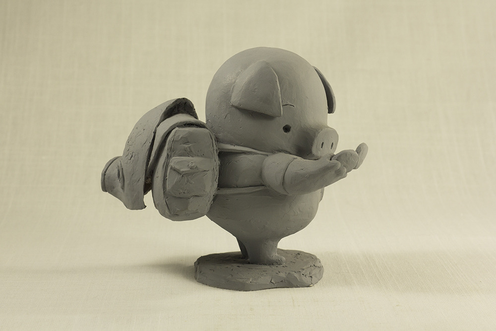 ca-tsuka: Sculptures by Andrea Blasich for production of The Dam Keeper animated