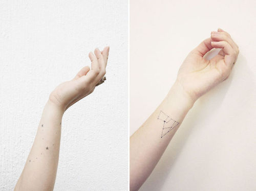 mymodernmet:Artist Stanislava Pinchuck, a.k.a. Miso, offers beautifully minimalist, simple tattoos i