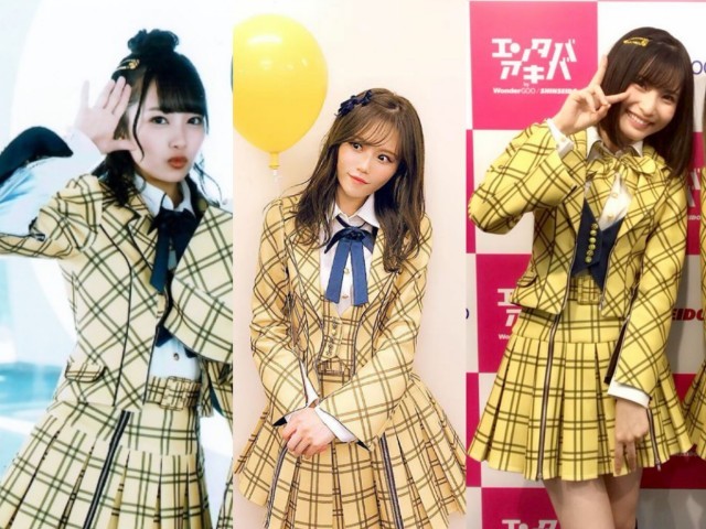 akb48-komi:  High Tension11gatsu no AnkletJabajaTeacher TeacherSentimental TrainNO WAY MANJiwaru DaysKomiSeIon Senbatsu outfits~